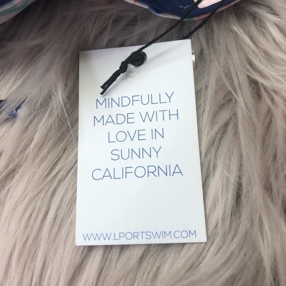 L’PORT Aztec Design Reversible Bandeau Bra - Picture 6 of 7